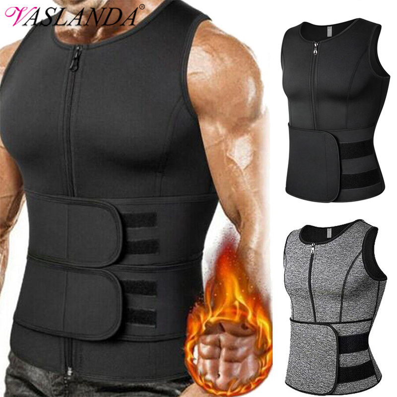 Crossfit Weight Vest - Men Body Shaper Waist Trainer Neoprene