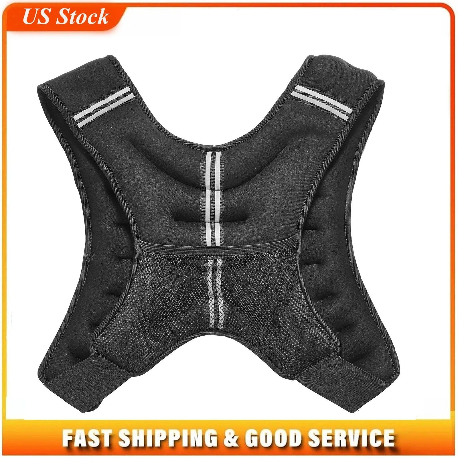 Crossfit Weight Vest - Weighted Vest, 20 lbs Weight Vest