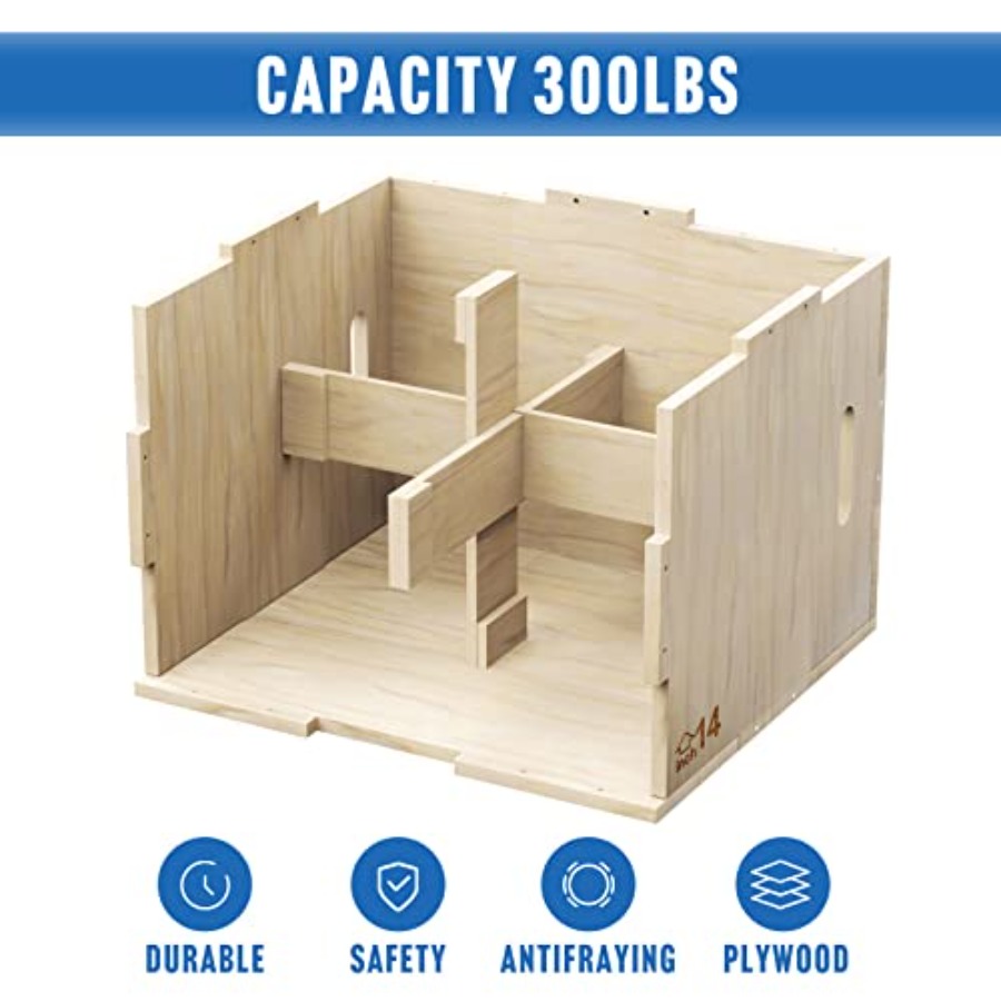 3 in 1 Wooden Plyo Box for Jum – Box Jump Plyo recenzja i cena