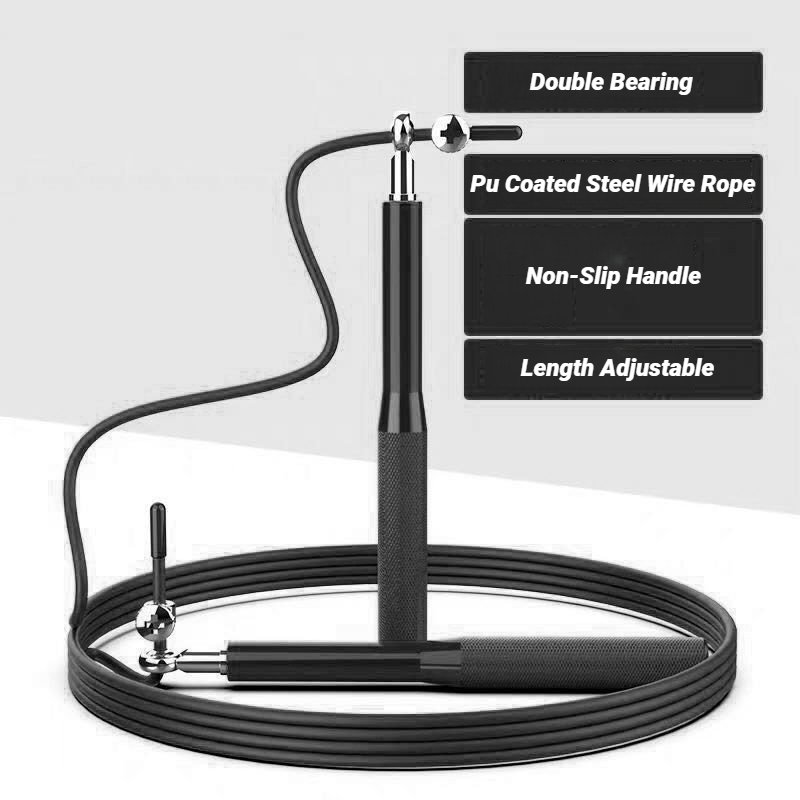 Adjustable Aluminum Handle Wir – Jump Rope Speed Bearing recenzja i cena
