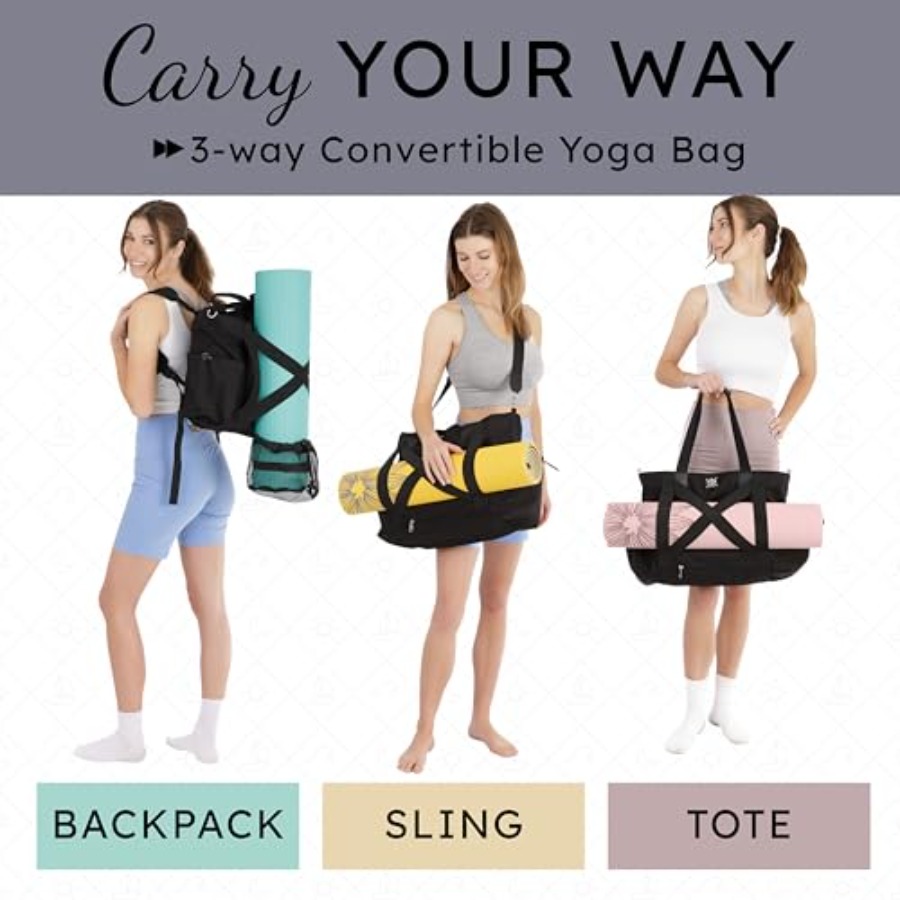 Yoga Mat Bag 4-in-1 Backpack,  – Crossfit Yoga recenzja i cena