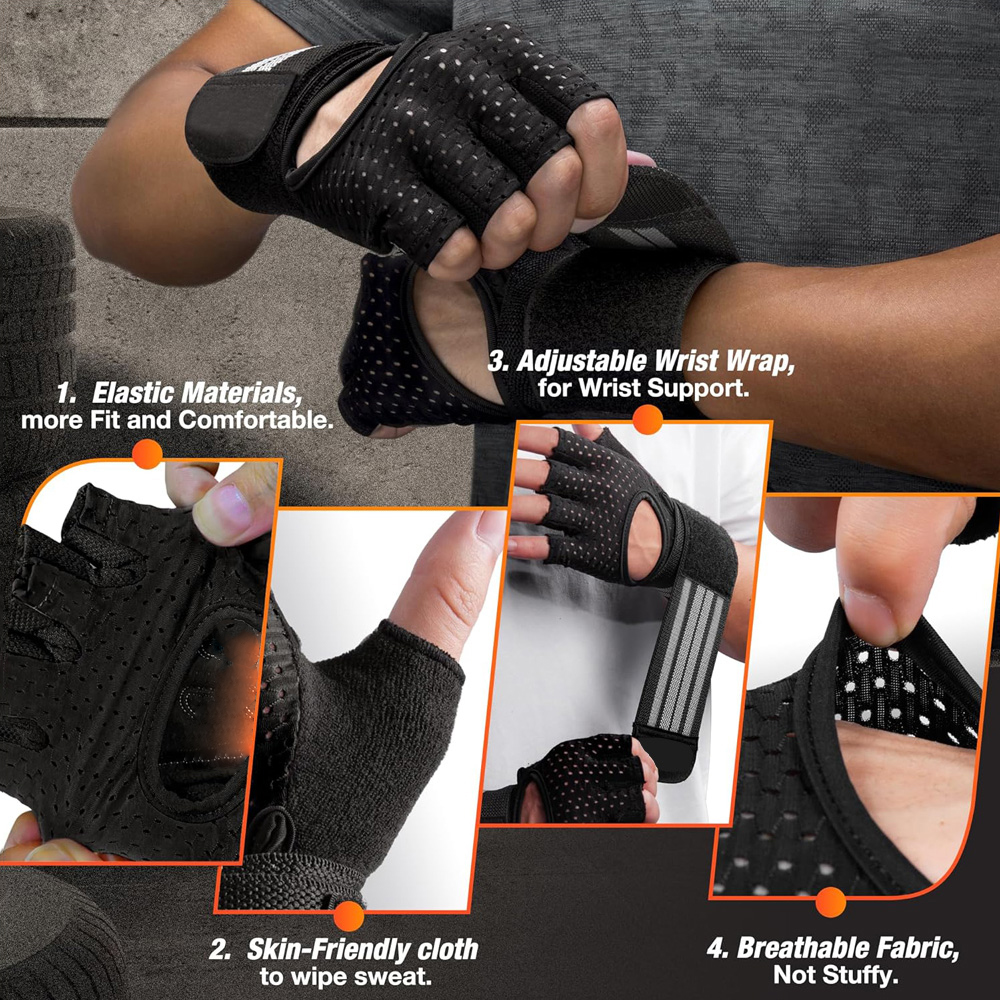 Fitness Gloves with Wrist Supp – Gear For Crossfit recenzja i cena
