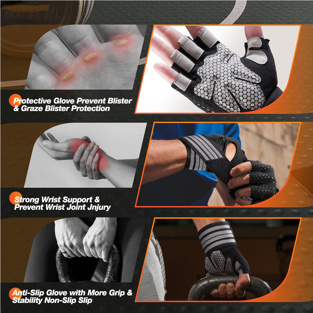 Fitness Gloves with Wrist Supp – Gear For Crossfit recenzja i cena