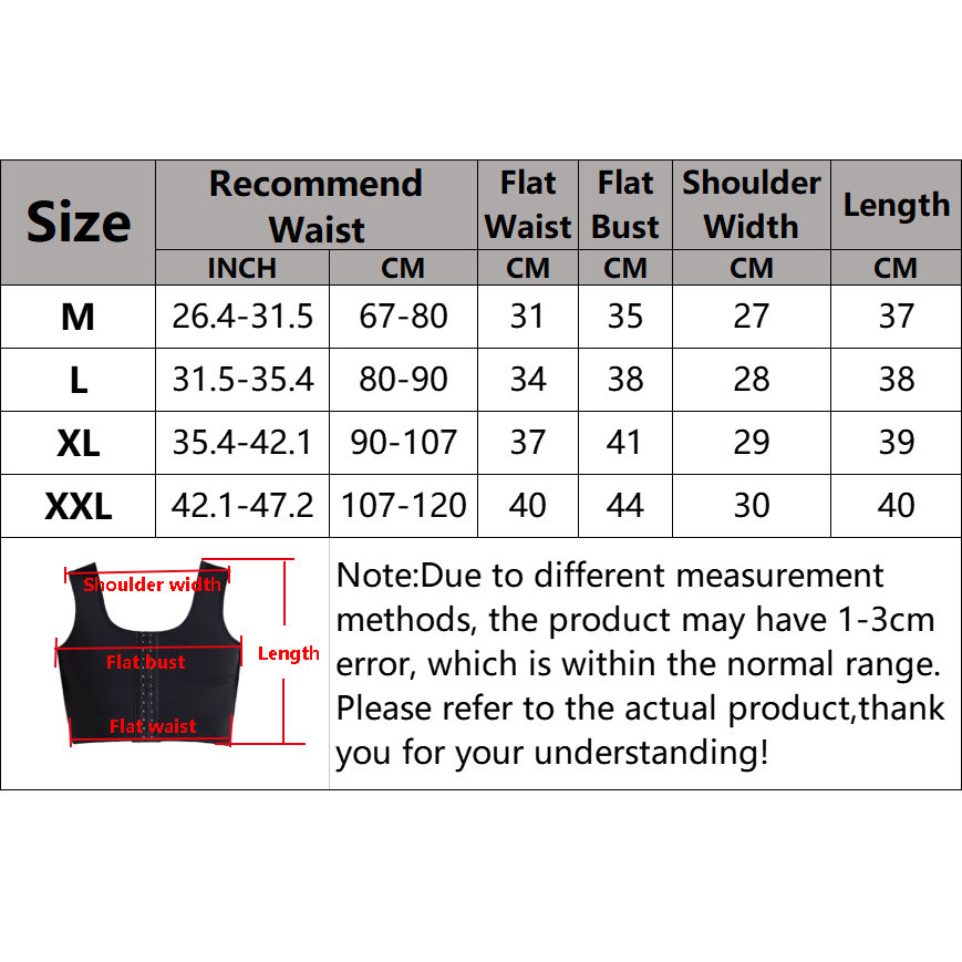 Men's Compression Corset Vest  – Crossfit Weight Vest recenzja i cena