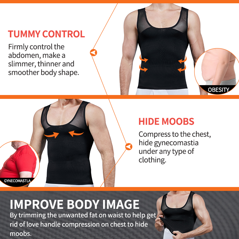 Men Shapewear Chest Compressio – Crossfit Weight Vest recenzja i cena