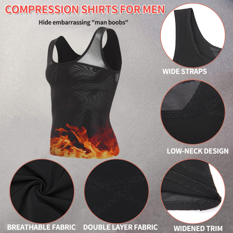 Men Shapewear Chest Compressio – Crossfit Weight Vest recenzja i cena