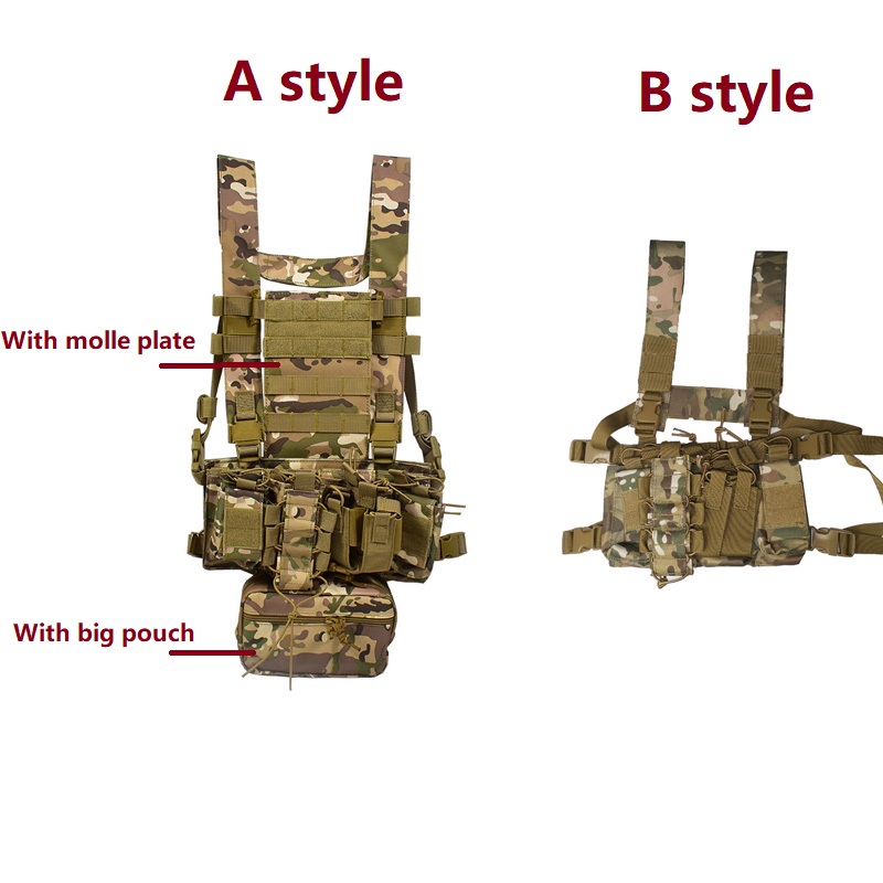D3CR Chest Rig Vest Multicam B – Gear For Crossfit recenzja i cena