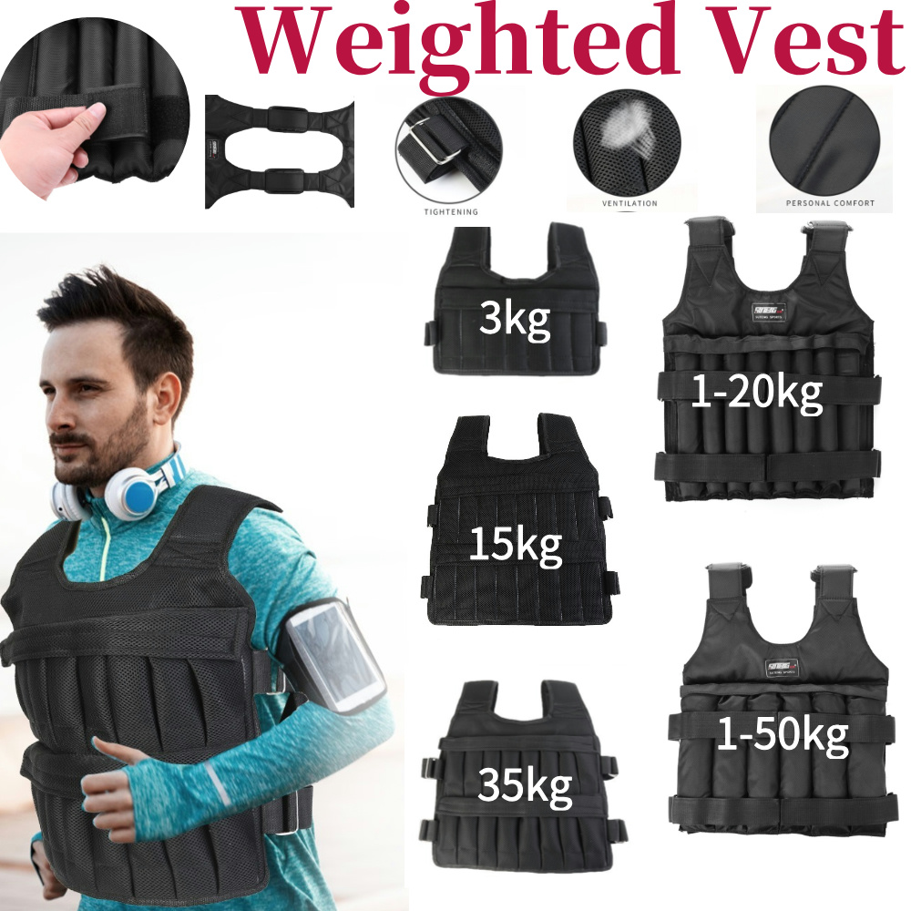 3/15/35kg Workout Weight Jacke – Crossfit Weight Vest recenzja i cena