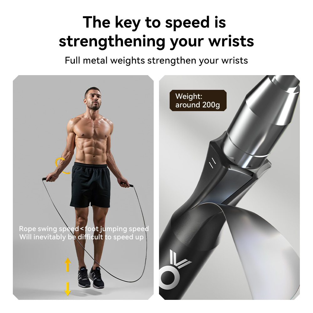 All-Metal Weighted Jump Rope F – Jump Rope Speed Bearing recenzja i cena
