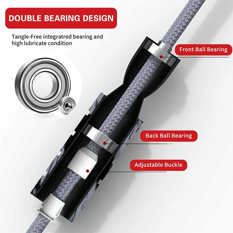 Ultralight Racing Rope Skippin – Jump Rope Speed Bearing recenzja i cena