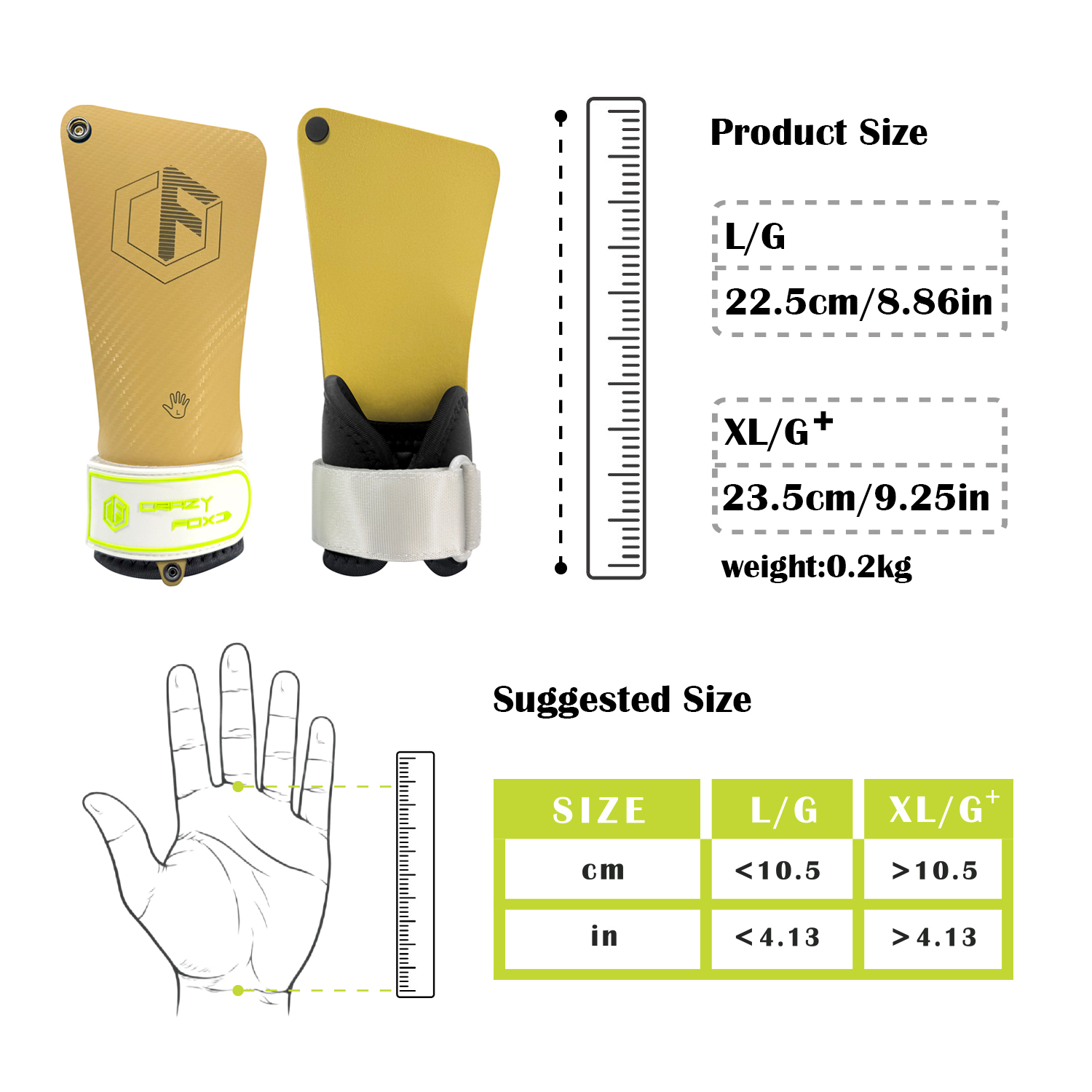 Natural Rubber Anti‑Slip Palm  – Gear For Crossfit recenzja i cena