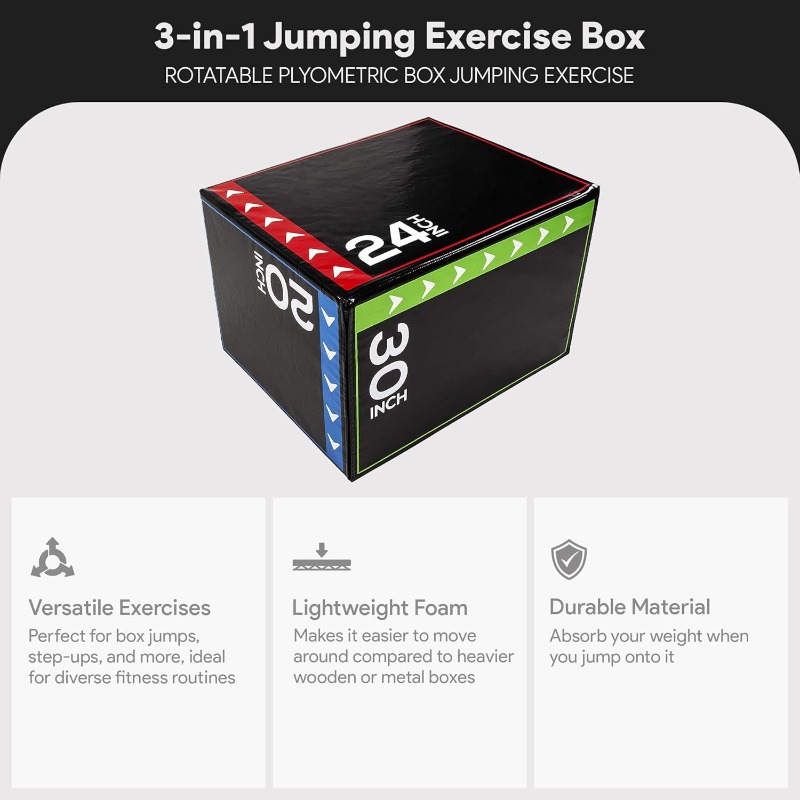 BalanceFrom 3-in-1 Foam Plyome – Box Jump Plyo recenzja i cena