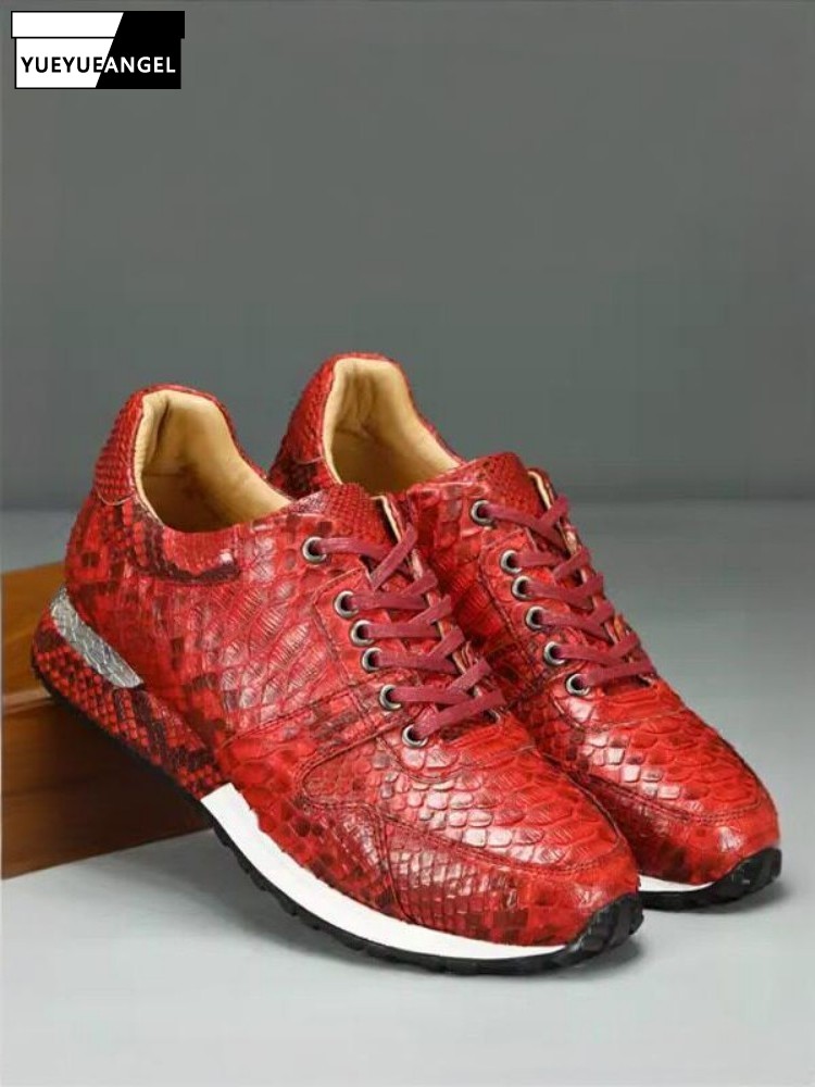 Concise Solid Color Snakeskin  – Crossfit Male recenzja i cena