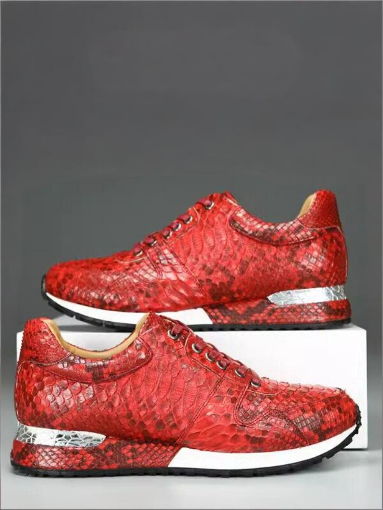 Concise Solid Color Snakeskin  – Crossfit Male recenzja i cena