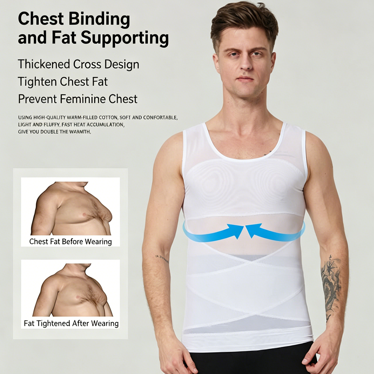 Men Compression Shirts for Men – Crossfit Weight Vest recenzja i cena