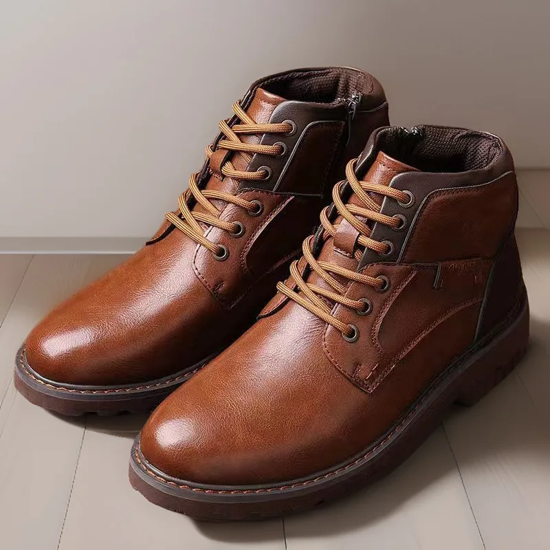 Handmade Men Boots Autumn Wint – Crossfit Male recenzja i cena