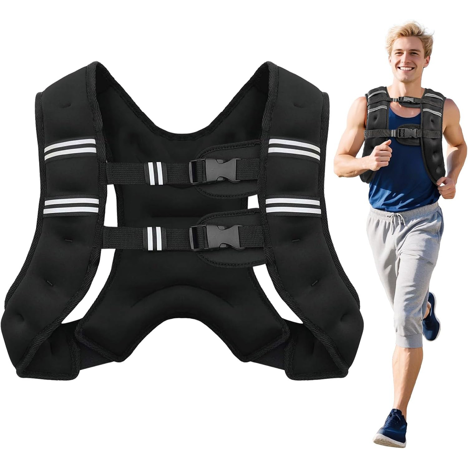 Weighted Vest with Reflective  – Crossfit Weight Vest recenzja i cena